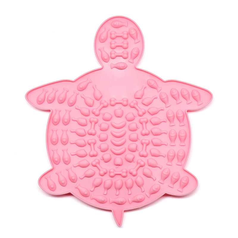 Turtle-Shaped Dog Lick Mat