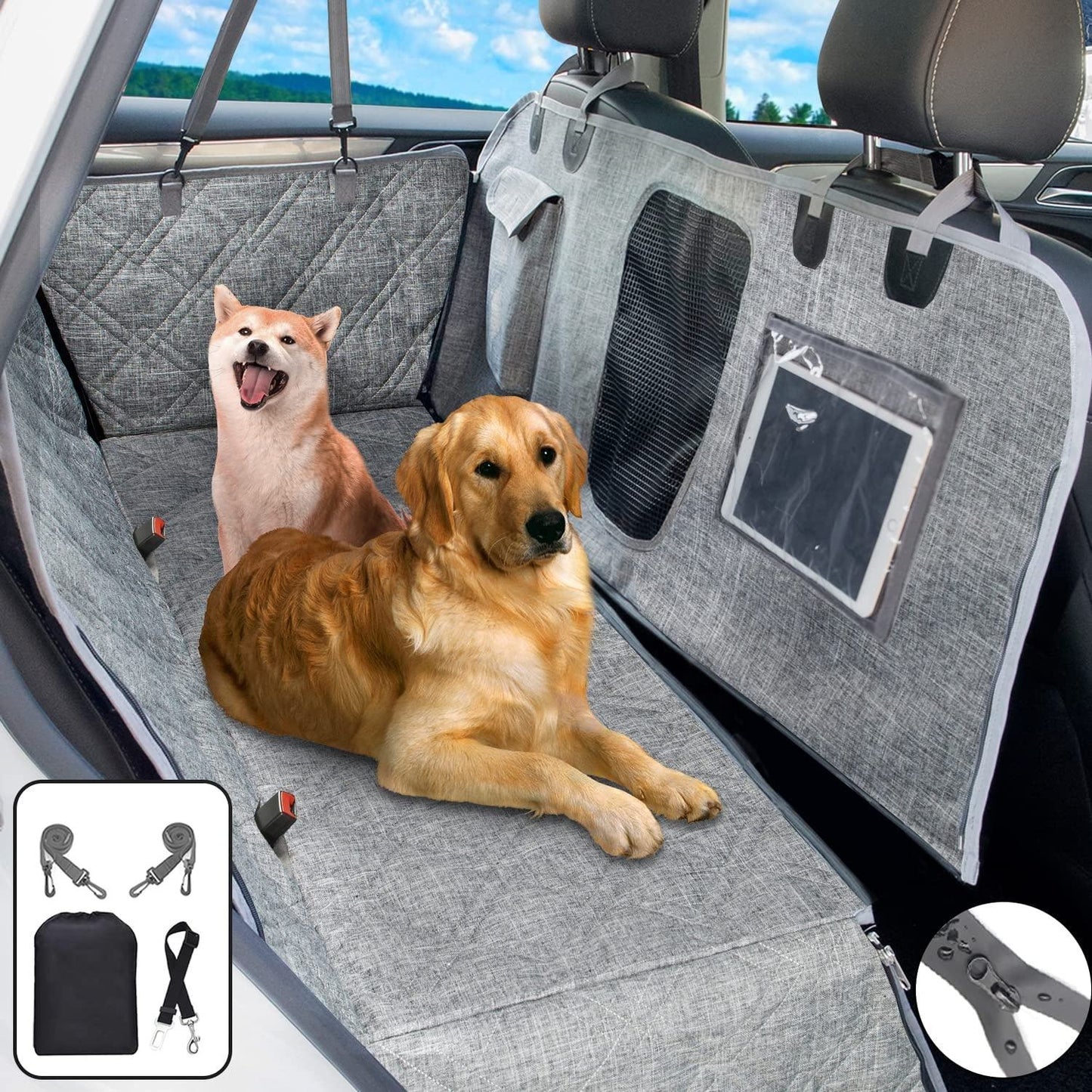 Ultimate Waterproof Dog Car Seat Pad