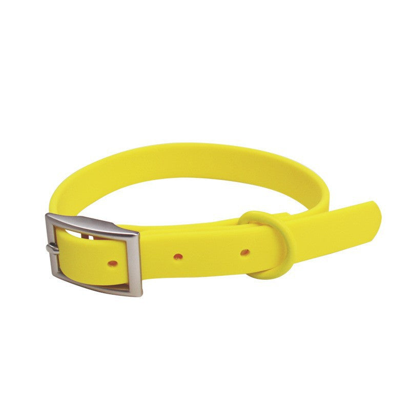 Waterproof PVC Dog Collar - Small, Medium breeds - New Season Colours