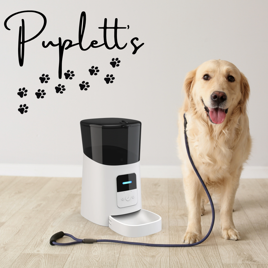 Automatic Smart Pet Feeder - Wi-Fi Enabled for Smartphone