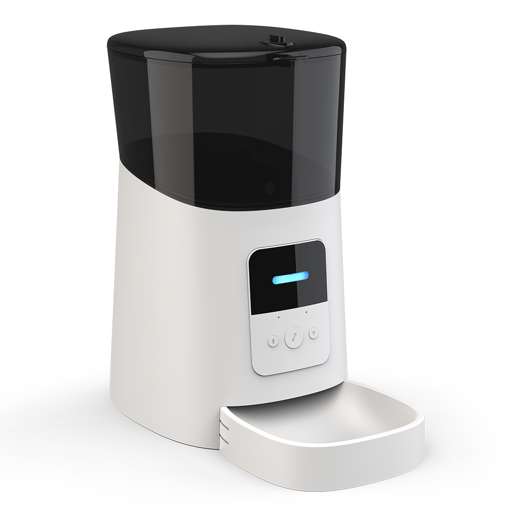 Automatic Smart Pet Feeder - Wi-Fi Enabled for Smartphone