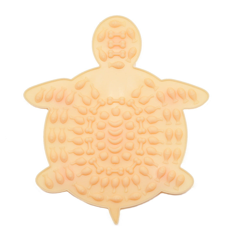 Turtle-Shaped Dog Lick Mat