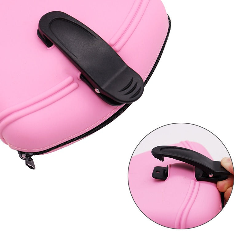 Silicone Treat Bag with Bubble Pop Fidget - Pink
