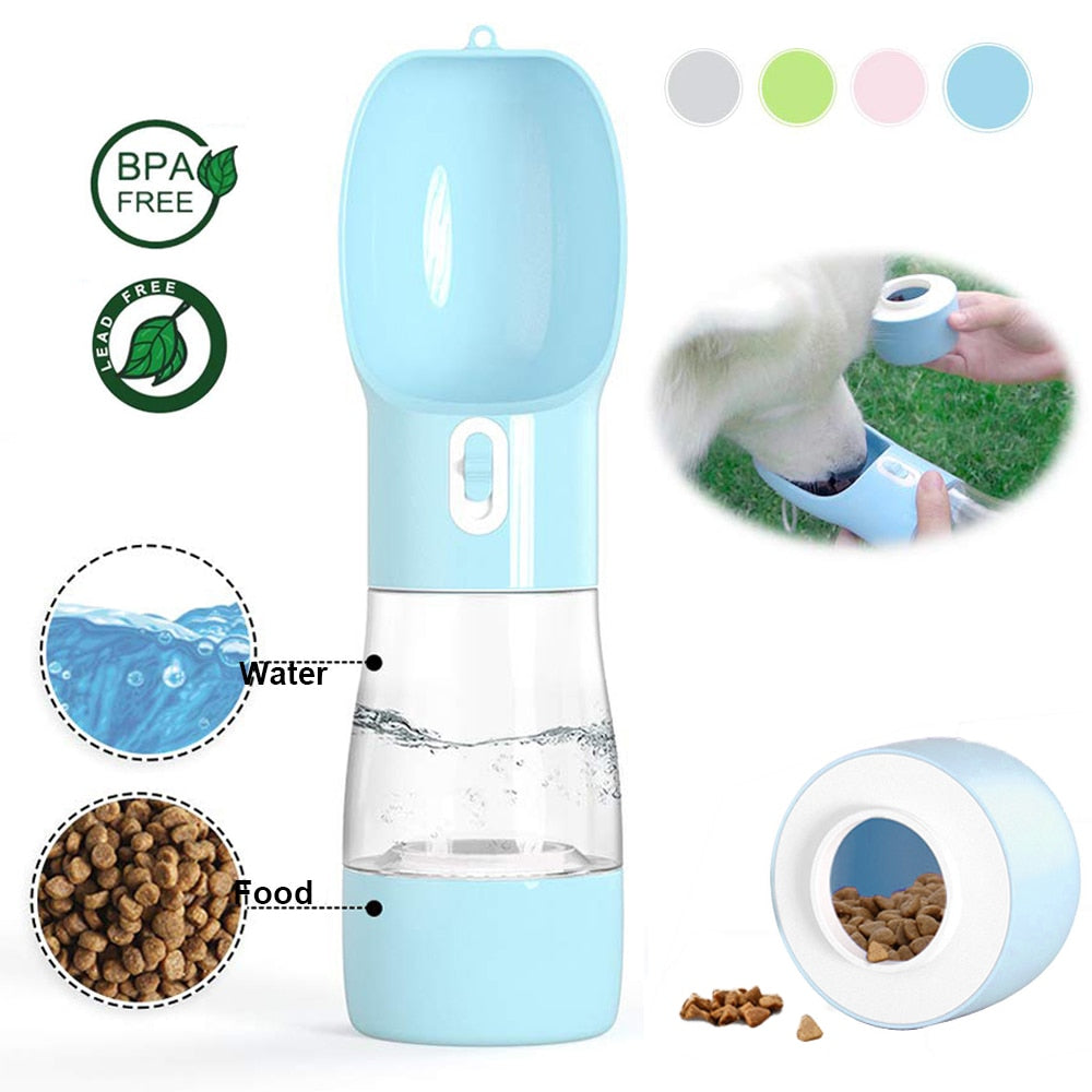 Doggie Dual-Purpose Water Bottle