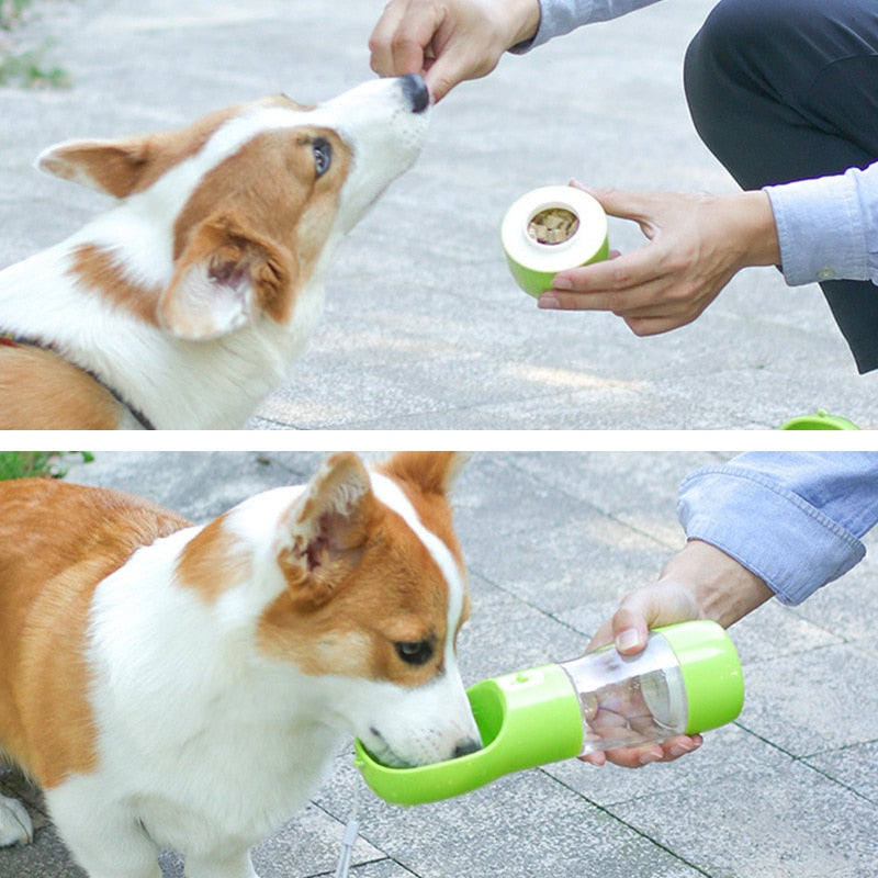 Doggie Dual-Purpose Water Bottle