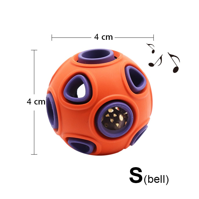 The "Funny Food Ball" Pet Dog Toy - Interactive Chew Toy and Food Dispenser for Dogs.