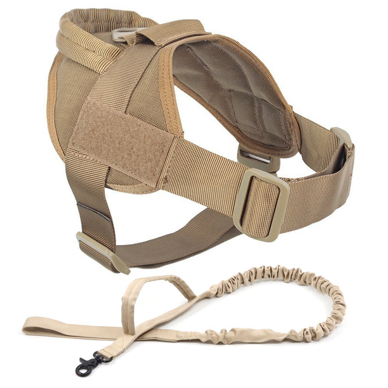 Tactical Tails: Chest Strap Traction Vest for Large and Medium Dogs