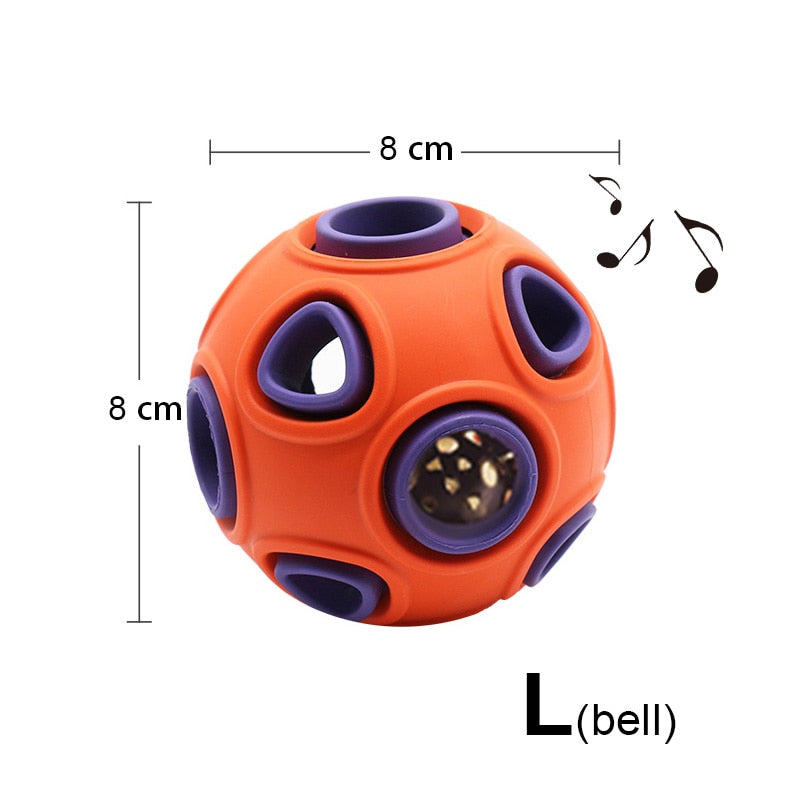 The "Funny Food Ball" Pet Dog Toy - Interactive Chew Toy and Food Dispenser for Dogs.