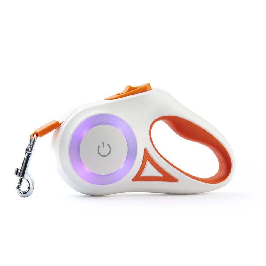 Glowing Dog Leash Automatic Retractable