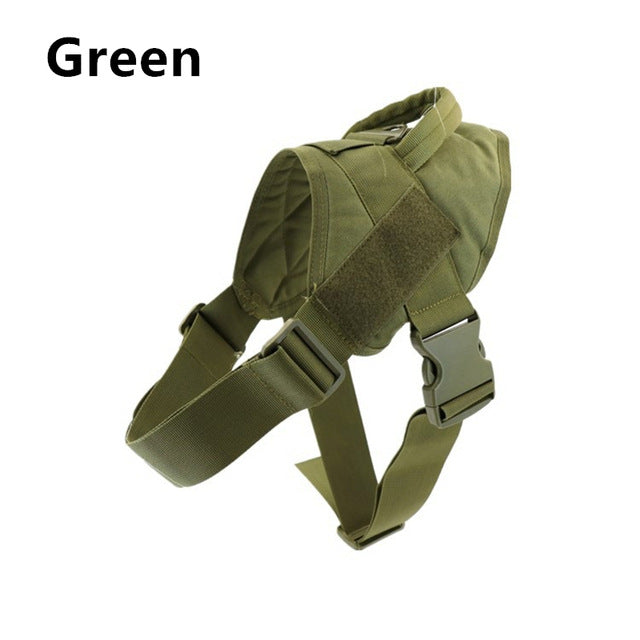 Tactical Tails: Chest Strap Traction Vest for Large and Medium Dogs