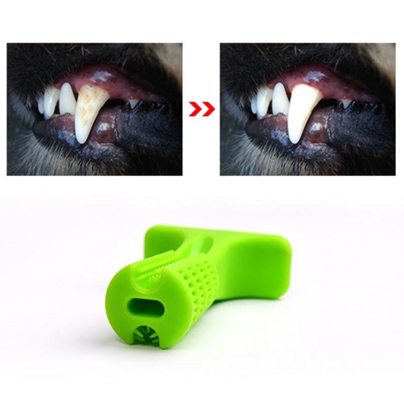 Dog Toothbrush Dog Brushing Stick Tooth Cleaning