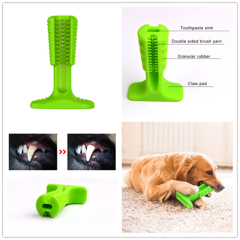 Dog Toothbrush Dog Brushing Stick Tooth Cleaning