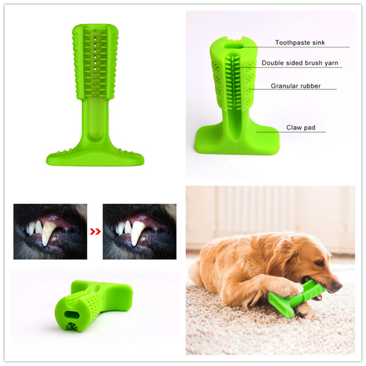 Dog Toothbrush Dog Brushing Stick Tooth Cleaning