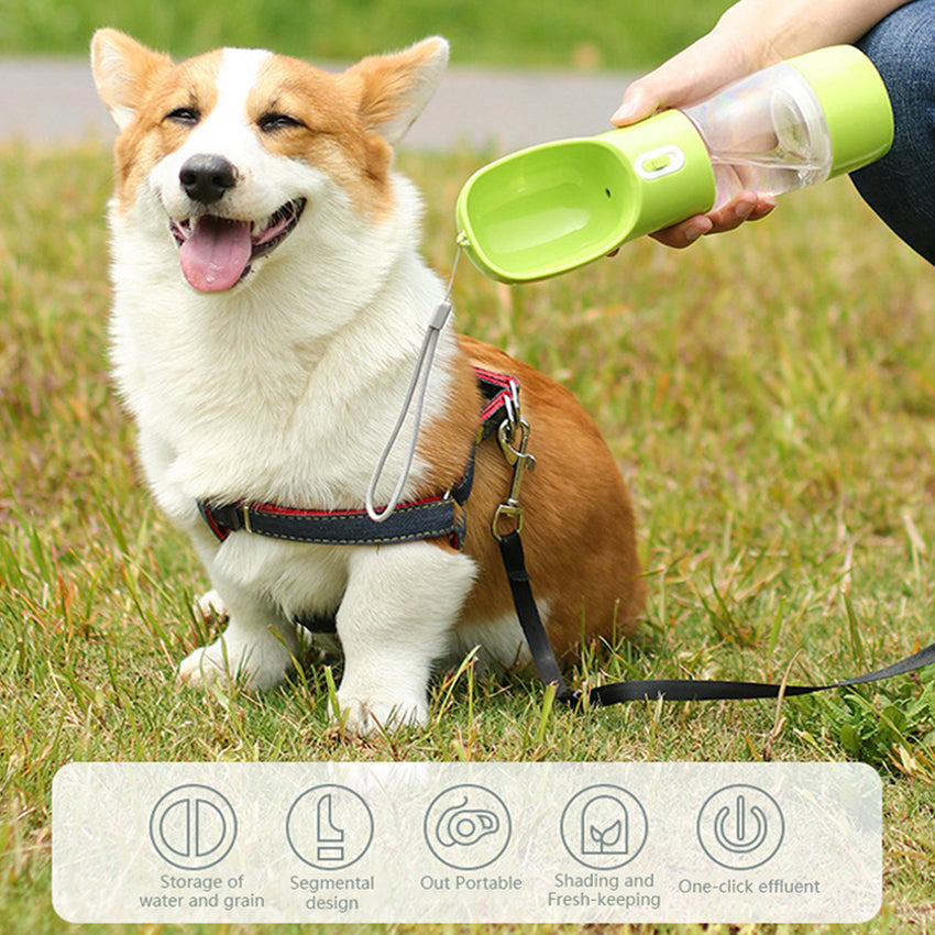 Doggie Dual-Purpose Water Bottle