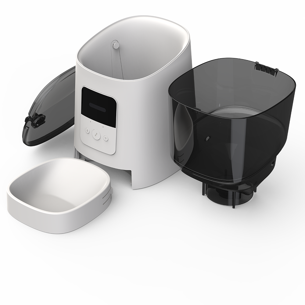 Smart Feed Automatic Dog Feeder Wi-Fi Enabled Pet Feeder Smartphone App for iPhone  Voice Recorder and Programmable feed